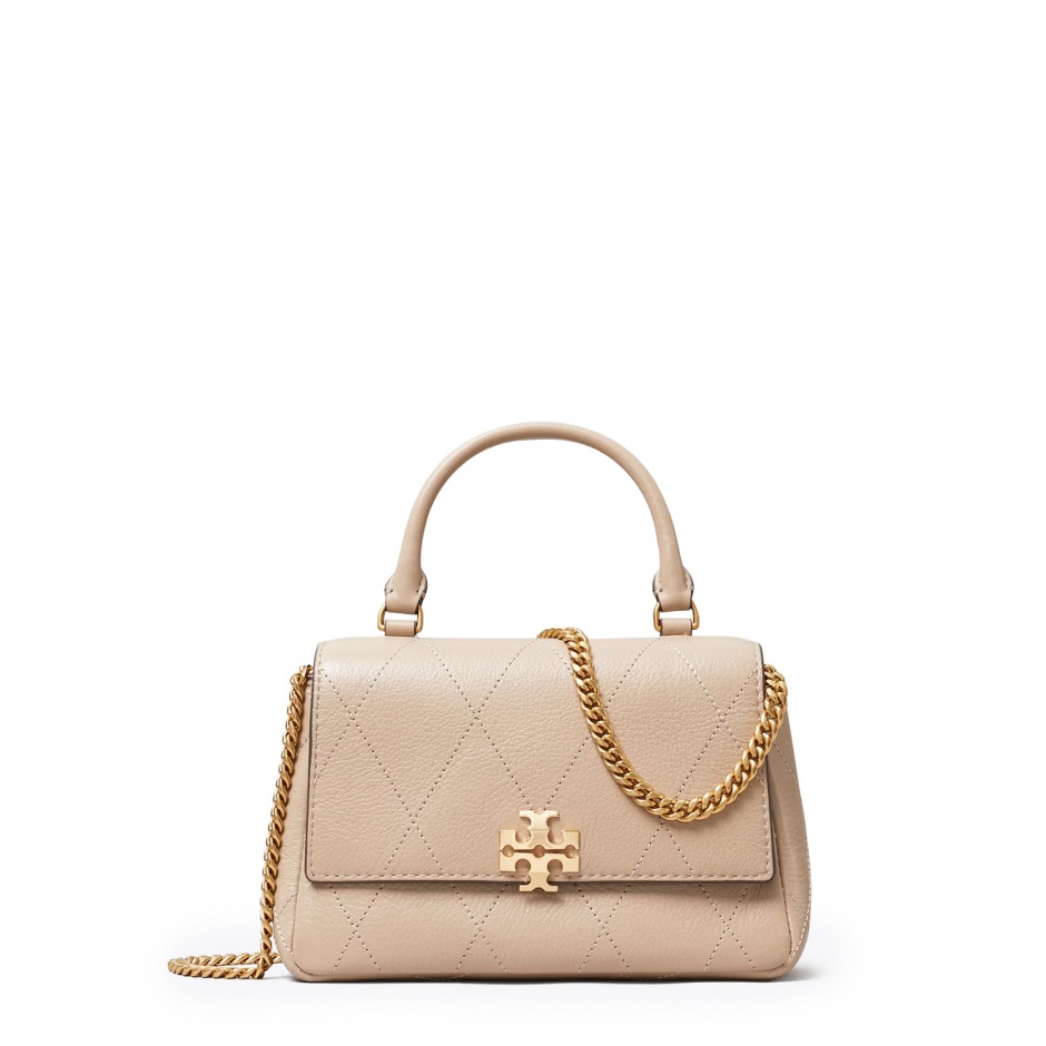 TORY BURCH Geantă damă bej Mini Charlie - vezi 1