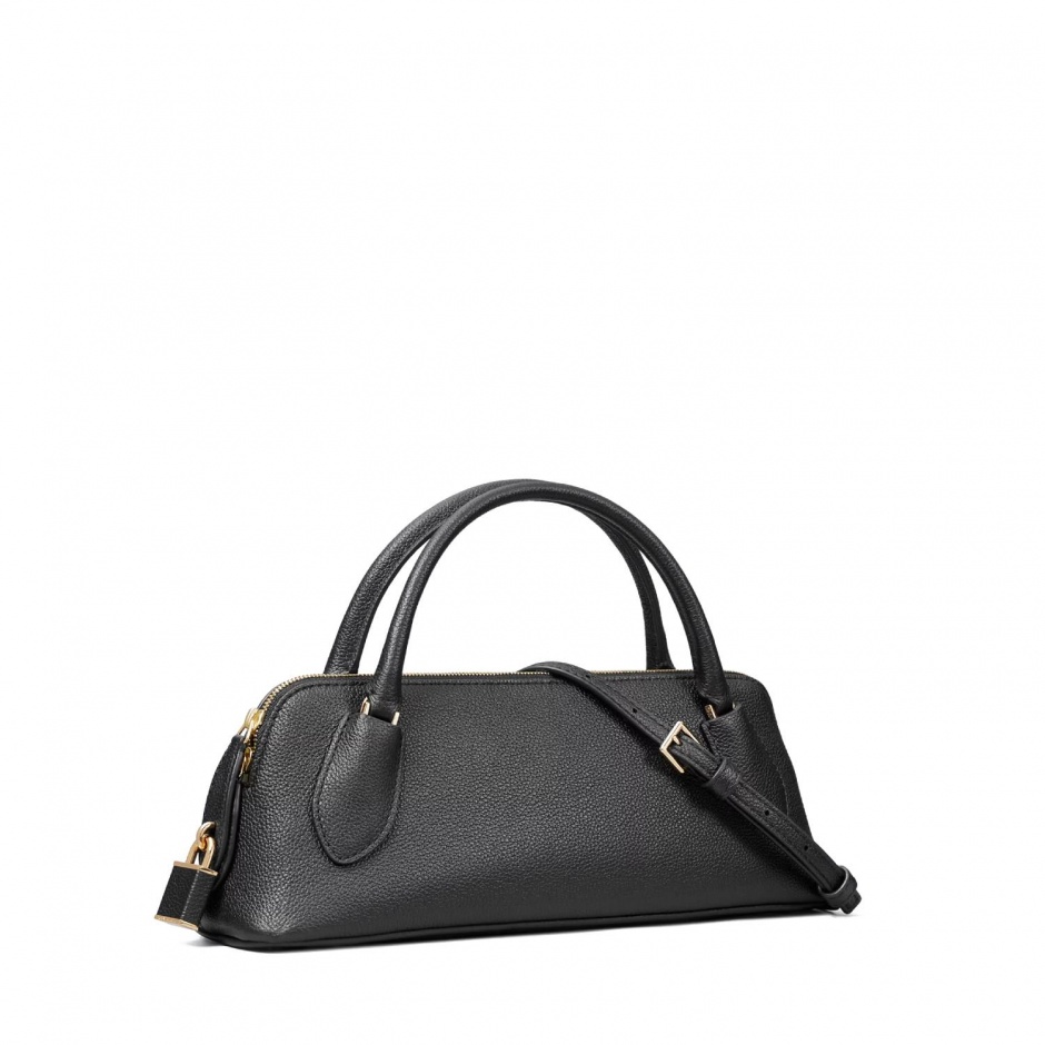 TORY BURCH Geantă damă neagră Lock Top - vezi 2