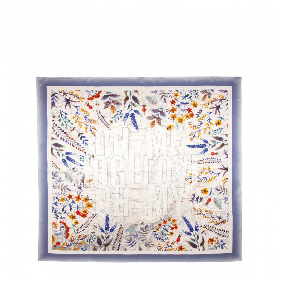 HÖGL Eșarfă damă Karree Flora - vezi 1