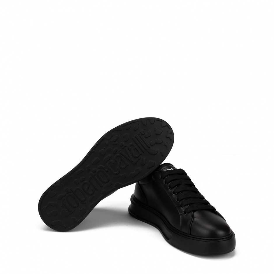 Roberto Cavalli Adidași negri bărbați - vezi 5