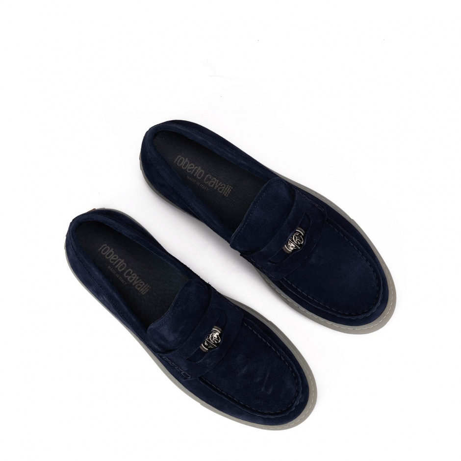 Roberto Cavalli Mocasini albaștri bărbați - vezi 4 - Pepina.ro Roberto Cavalli Mocasini albaștri bărbați - vezi 4