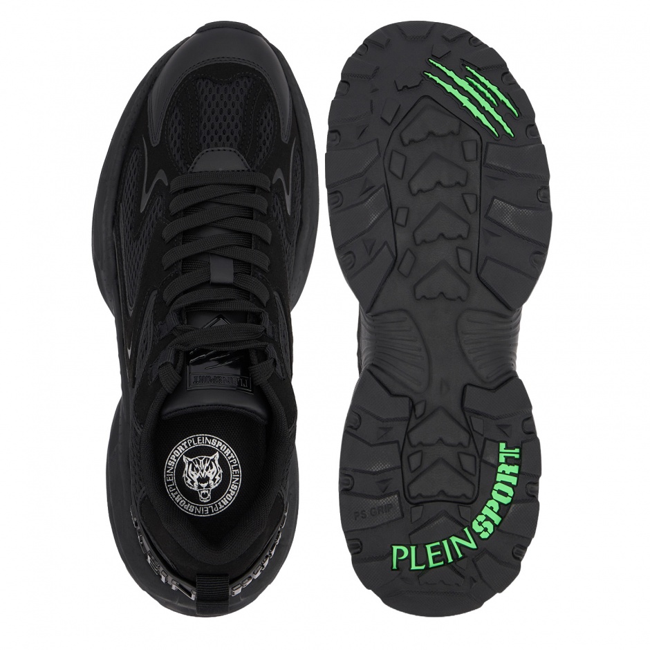 PLEIN SPORT Adidași bărbați negri PULSE X - vezi 3