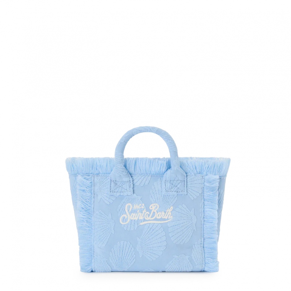 SAINT BARTH Poșetă damă Vanity albastră - vezi 3