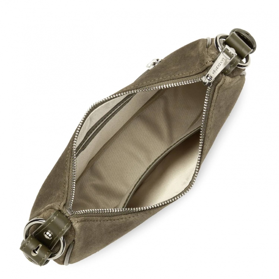 LANCASTER Geantă damă verde Suede - vezi 4 - Pepina.ro LANCASTER Geantă damă verde Suede - vezi 4