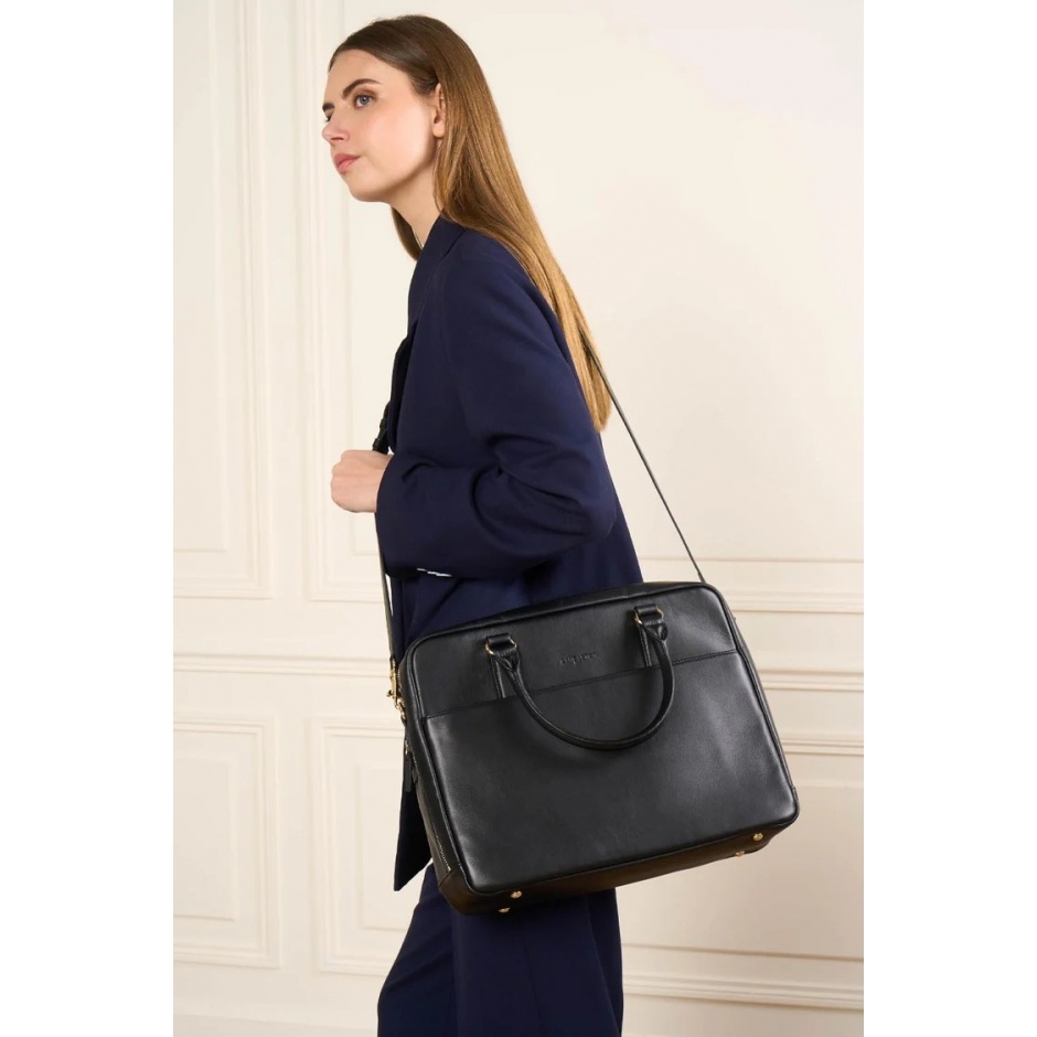 LANCASTER Geantă business neagră Mademoiselle Business - vezi 5 - Pepina.ro LANCASTER Geantă business neagră Mademoiselle Business - vezi 5