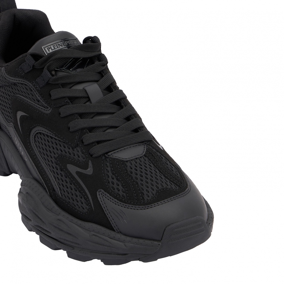 PLEIN SPORT Adidași bărbați negri PULSE X - vezi 7