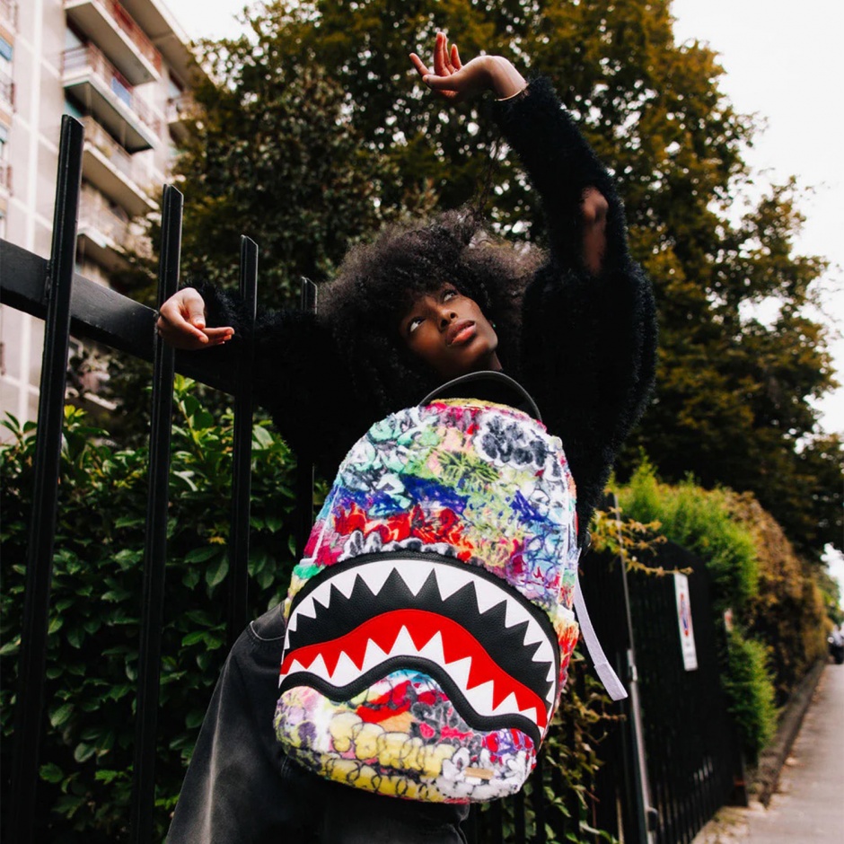 SPRAYGROUND Rucsac LE MONDE DES GRAFFITIS - vezi 7