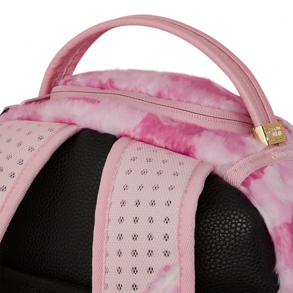 SPRAYGROUND Rucsac FURRROCIOUS IN PINK - vezi 7