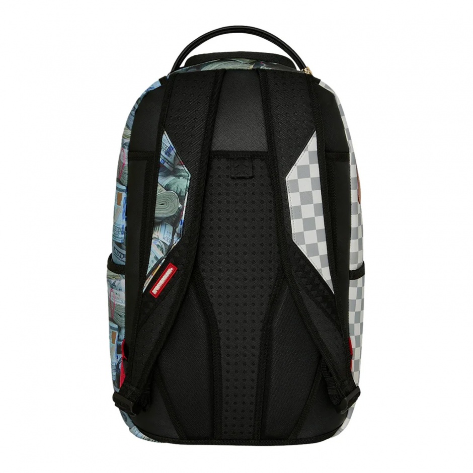 SPRAYGROUND Rucsac CREAM CHECK FULL OF CASH - vezi 3 - Pepina.ro SPRAYGROUND Rucsac CREAM CHECK FULL OF CASH - vezi 3