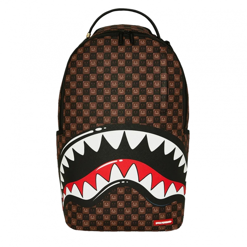 SPRAYGROUND Rucsac SHARKS IN PARIS WTF BUBBLE BROWN CHECK - vezi 1 - Pepina.ro SPRAYGROUND Rucsac SHARKS IN PARIS WTF BUBBLE BROWN CHECK - vezi 1
