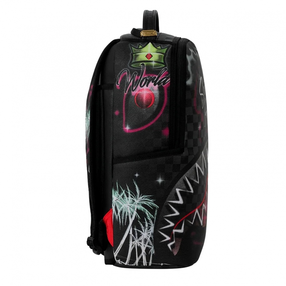 SPRAYGROUND Rucsac AIRBRUSHED SHARK - vezi 2 - Pepina.ro SPRAYGROUND Rucsac AIRBRUSHED SHARK - vezi 2