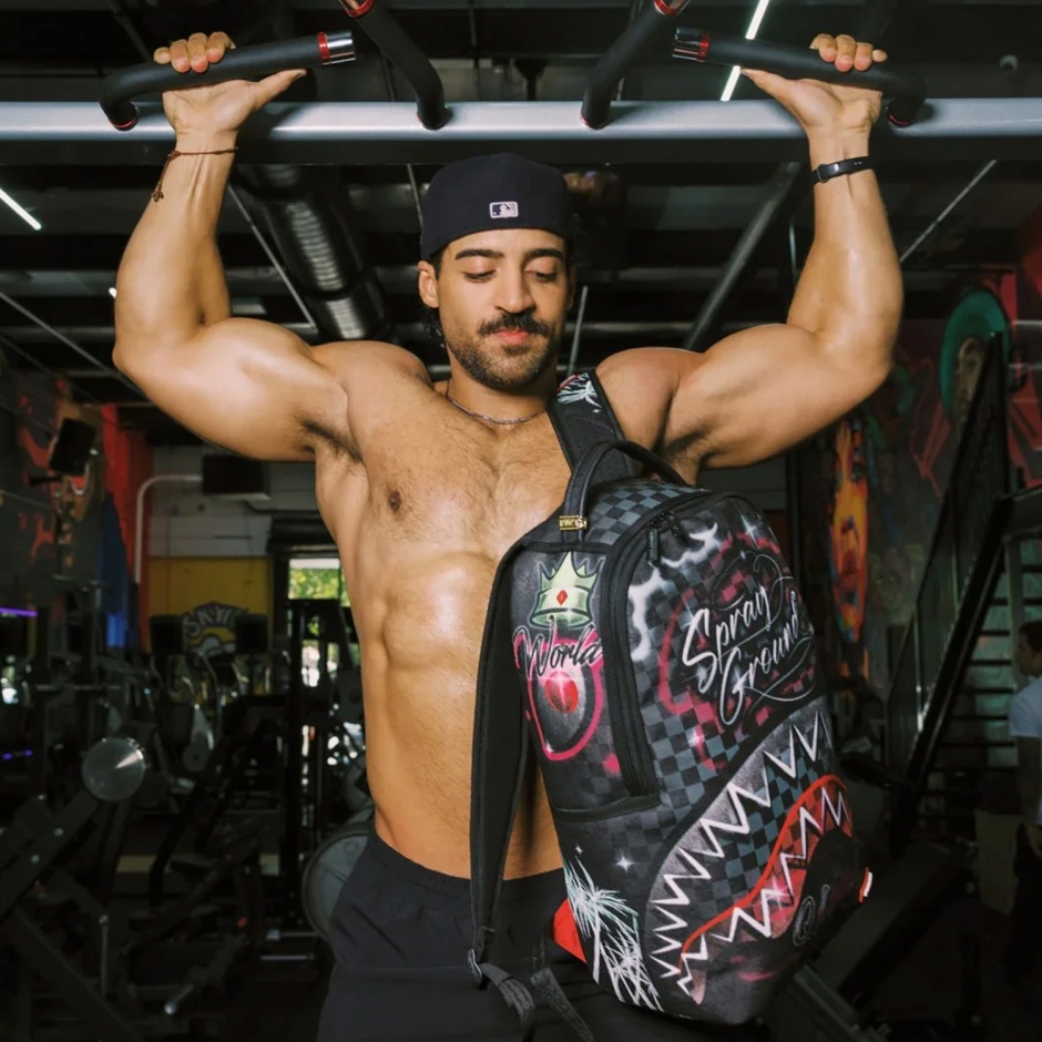 SPRAYGROUND Rucsac AIRBRUSHED SHARK - vezi 4 - Pepina.ro SPRAYGROUND Rucsac AIRBRUSHED SHARK - vezi 4
