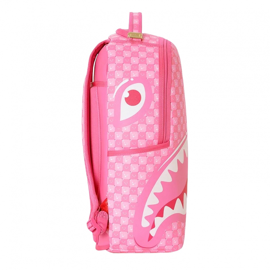 SPRAYGROUND Rucsac PINK NEW CHECK FACES - vezi 2 - Pepina.ro SPRAYGROUND Rucsac PINK NEW CHECK FACES - vezi 2