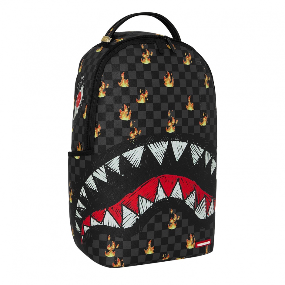 SPRAYGROUND Rucsac SCRIBBLE FIRE CHECK - vezi 2