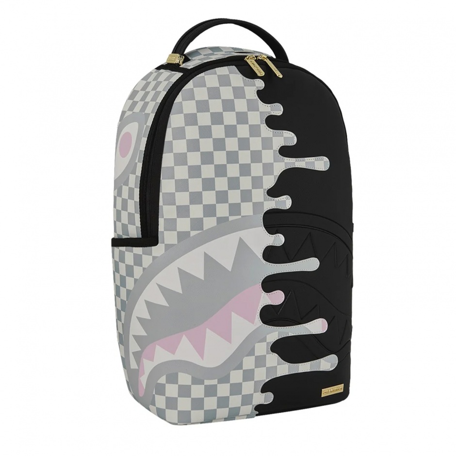 SPRAYGROUND Rucsac CREAM CHECK SIDE DRIP - vezi 2