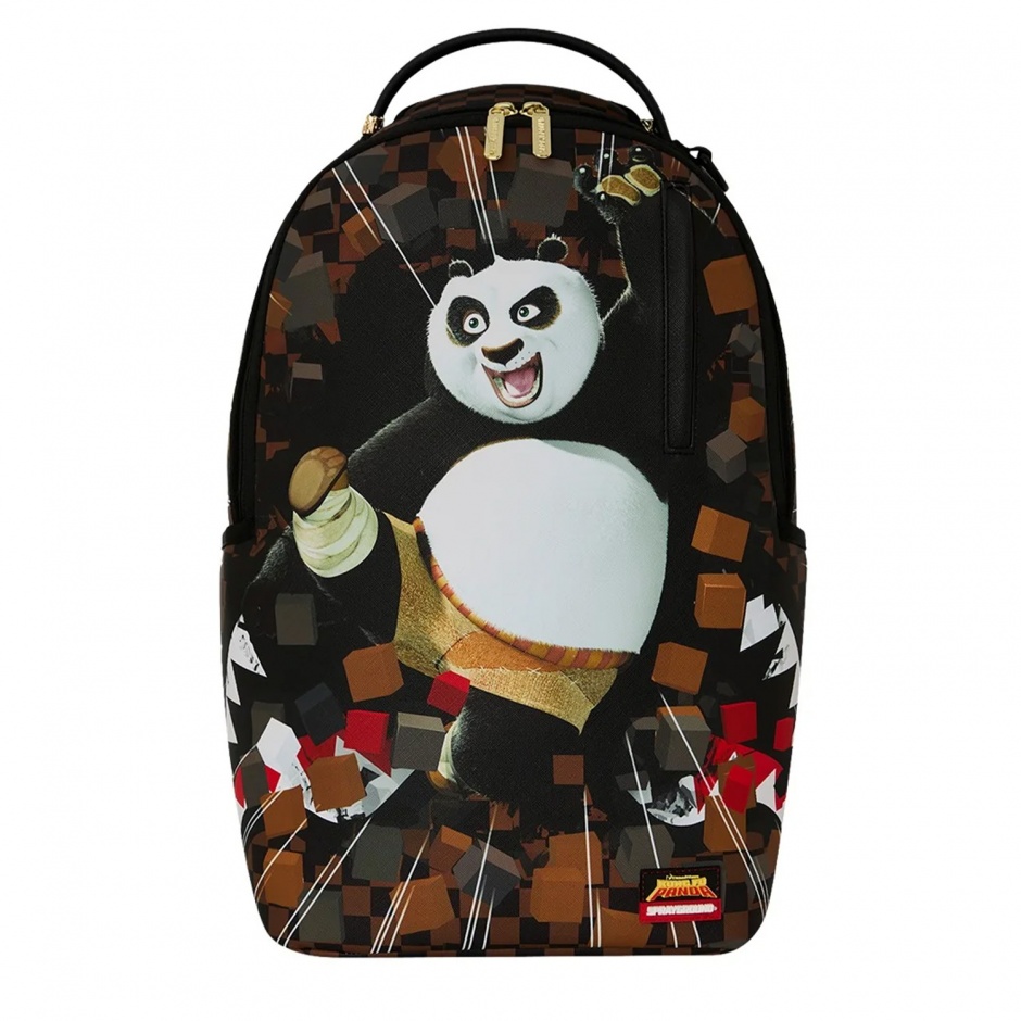 SPRAYGROUND Rucsac KUNG FU PANDA PO CHECKER KARATE KICK - vezi 1 - Pepina.ro SPRAYGROUND Rucsac KUNG FU PANDA PO CHECKER KARATE KICK - vezi 1