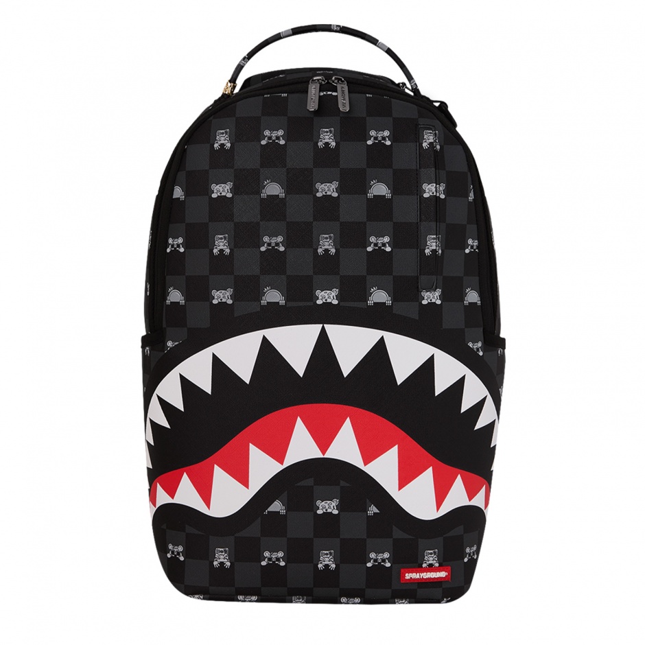 SPRAYGROUND Rucsac GRAY PEEKING CHARACTER - vezi 1