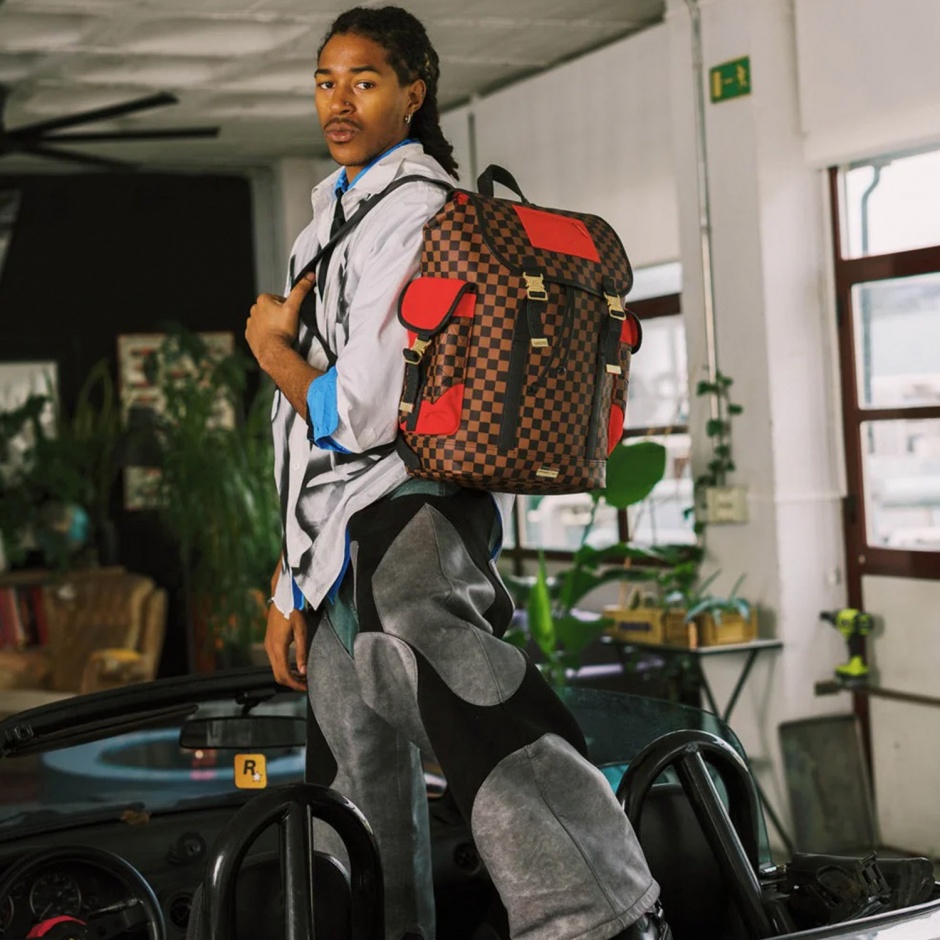 SPRAYGROUND Rucsac Cargo KATANA CHECK BOSS - vezi 4