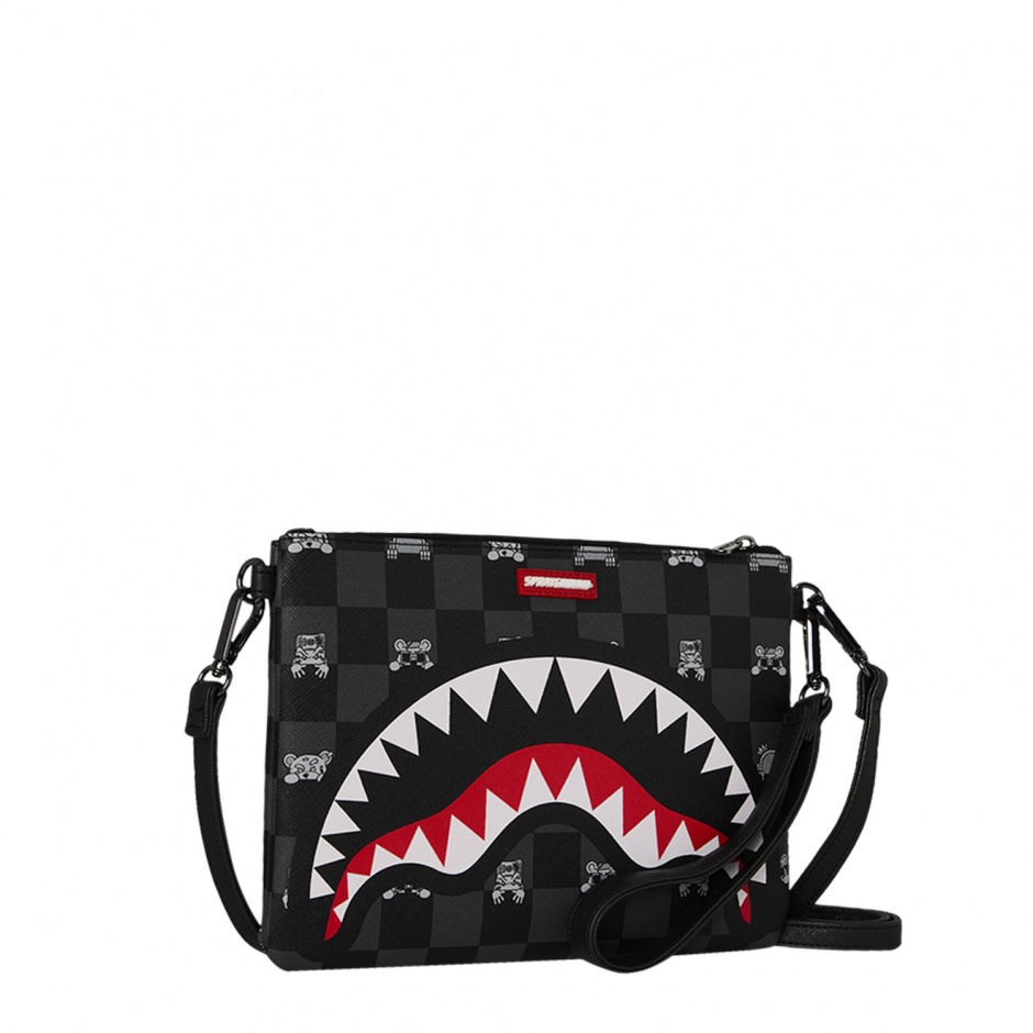 SPRAYGROUND Poșetă GRAY PEEKING CHARACTER - vezi 2