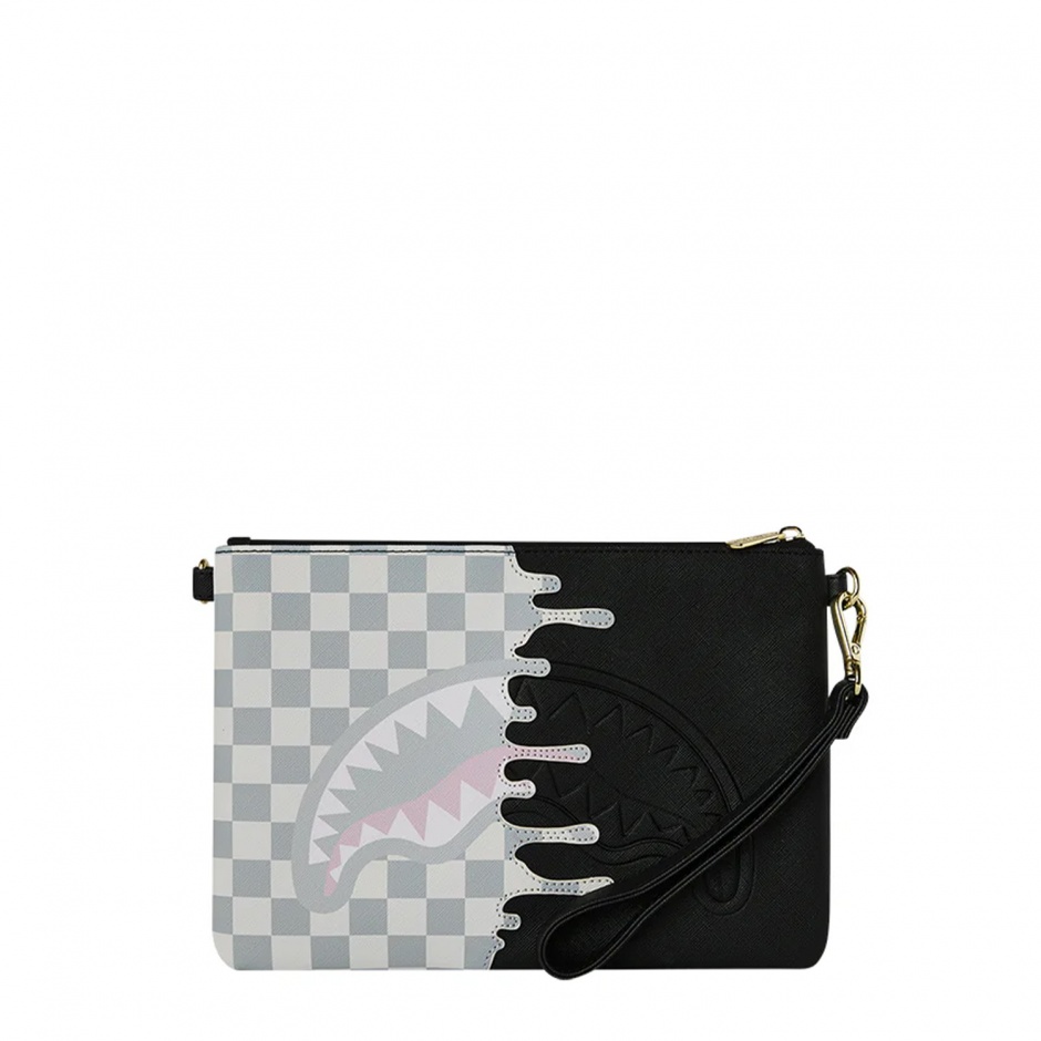 SPRAYGROUND Geantă crossbody CREAM CHECK SIDE DRIP - vezi 3