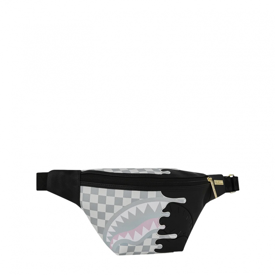 SPRAYGROUND Borsetă CREAM CHECK SIDE DRIP - vezi 2