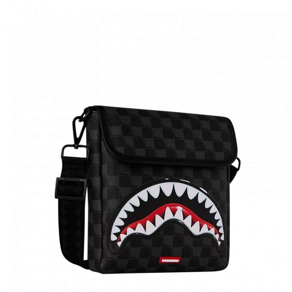 SPRAYGROUND Geantă grossbody SHARKS IN PARIS BALLOON BLACK - vezi 2