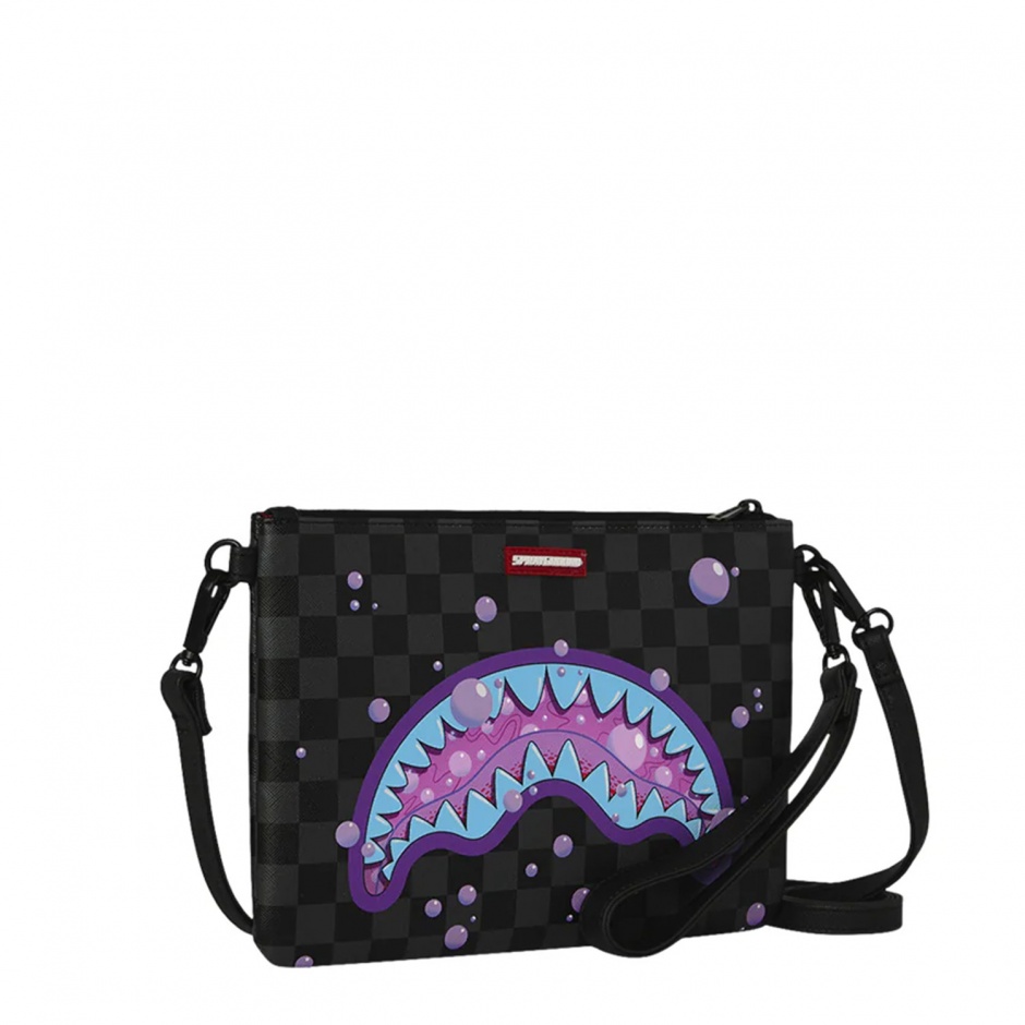 SPRAYGROUND Poșetă PURPLE SLIME SHARK - vezi 2