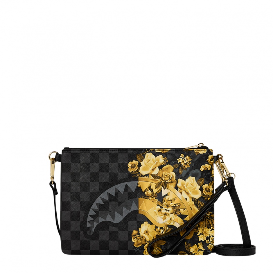 SPRAYGROUND Poșetă GOLD FLORAL REMIX - vezi 1
