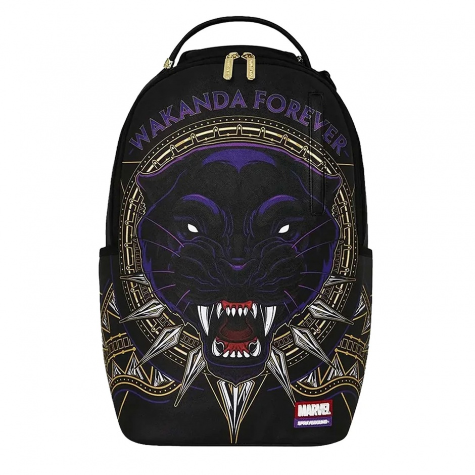 SPRAYGROUND Rucsac MARVEL BLACK PANTHER EMBLEM - vezi 1 - Pepina.ro SPRAYGROUND Rucsac MARVEL BLACK PANTHER EMBLEM - vezi 1