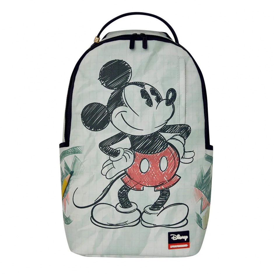 SPRAYGROUND Rucsac DISNEY OLD SCHOOL MICKEY SKETCH - vezi 1