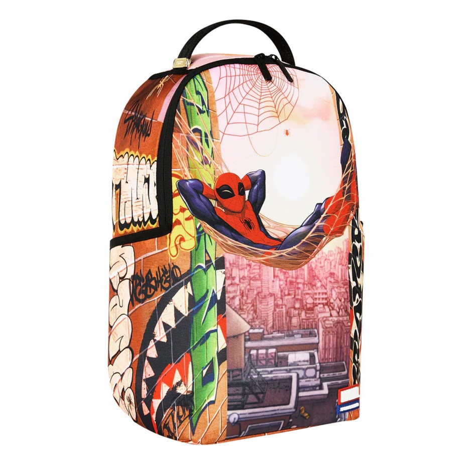 SPRAYGROUND Rucsac MARVEL SPIDERMAN WEB HAMMOCK - vezi 2 - Pepina.ro SPRAYGROUND Rucsac MARVEL SPIDERMAN WEB HAMMOCK - vezi 2