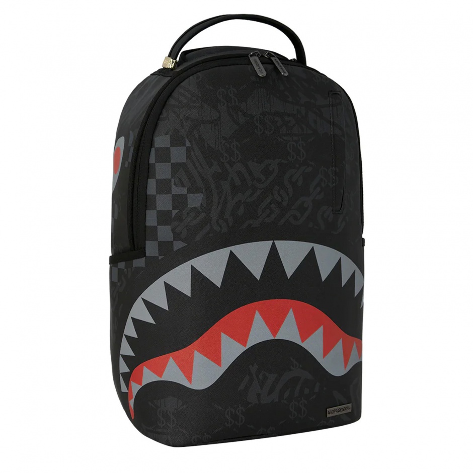SPRAYGROUND Rucsac 4AM RED SHARK - vezi 2 - Pepina.ro SPRAYGROUND Rucsac 4AM RED SHARK - vezi 2