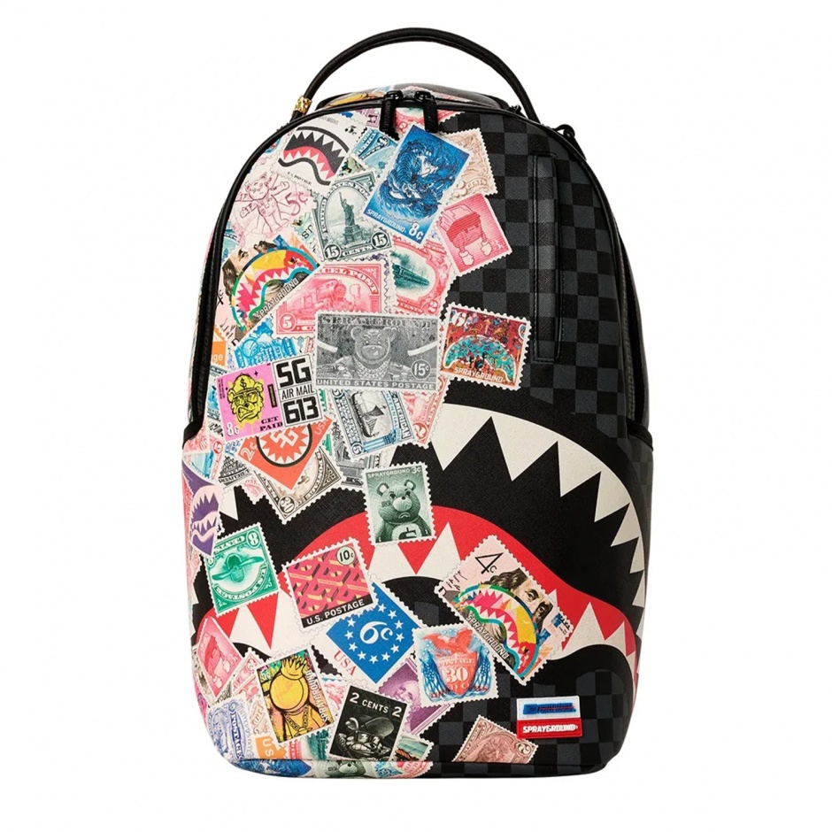 SPRAYGROUND Rucsac USPS HALF STAMPS - vezi 1 - Pepina.ro SPRAYGROUND Rucsac USPS HALF STAMPS - vezi 1