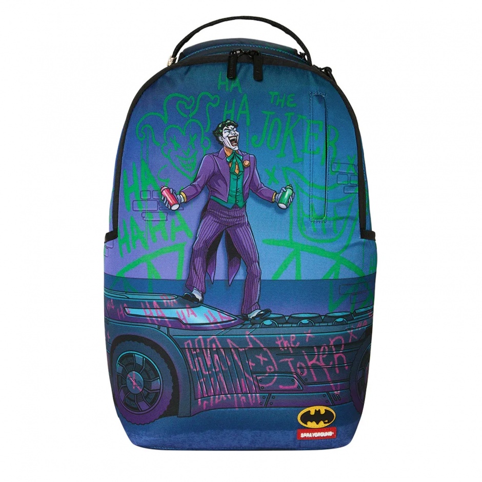 SPRAYGROUND Rucsac DC JOKER TAGGED UP BATMOBILE - vezi 1