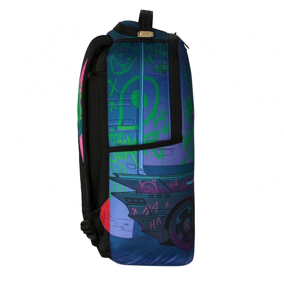 SPRAYGROUND Rucsac DC JOKER TAGGED UP BATMOBILE - vezi 2