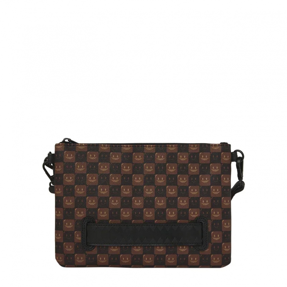 SPRAYGROUND Borsetă SHARKS IN PARIS WTF BUBBLE BROWN CHECK CROSSOVER - vezi 3 - Pepina.ro SPRAYGROUND Borsetă SHARKS IN PARIS WTF BUBBLE BROWN CHECK CROSSOVER - vezi 3