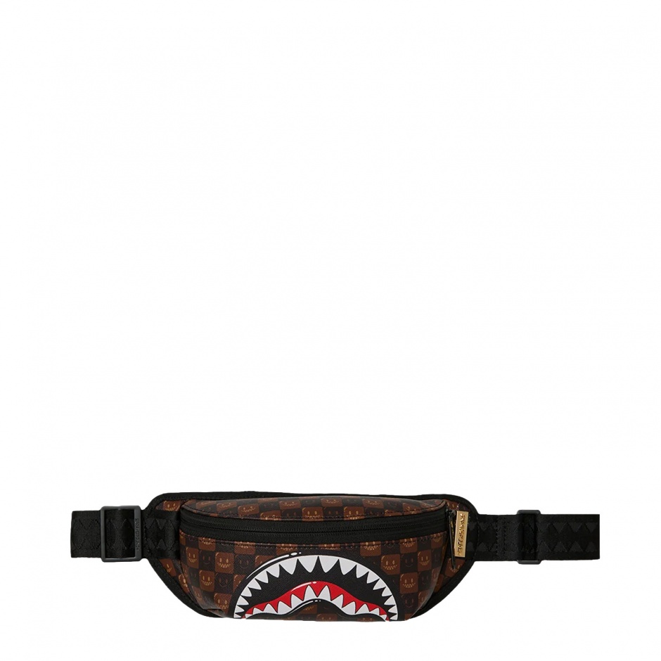 SPRAYGROUND Borsetă SHARKS IN PARIS WTF BUBBLE BROWN CHECK - vezi 1 - Pepina.ro SPRAYGROUND Borsetă SHARKS IN PARIS WTF BUBBLE BROWN CHECK - vezi 1