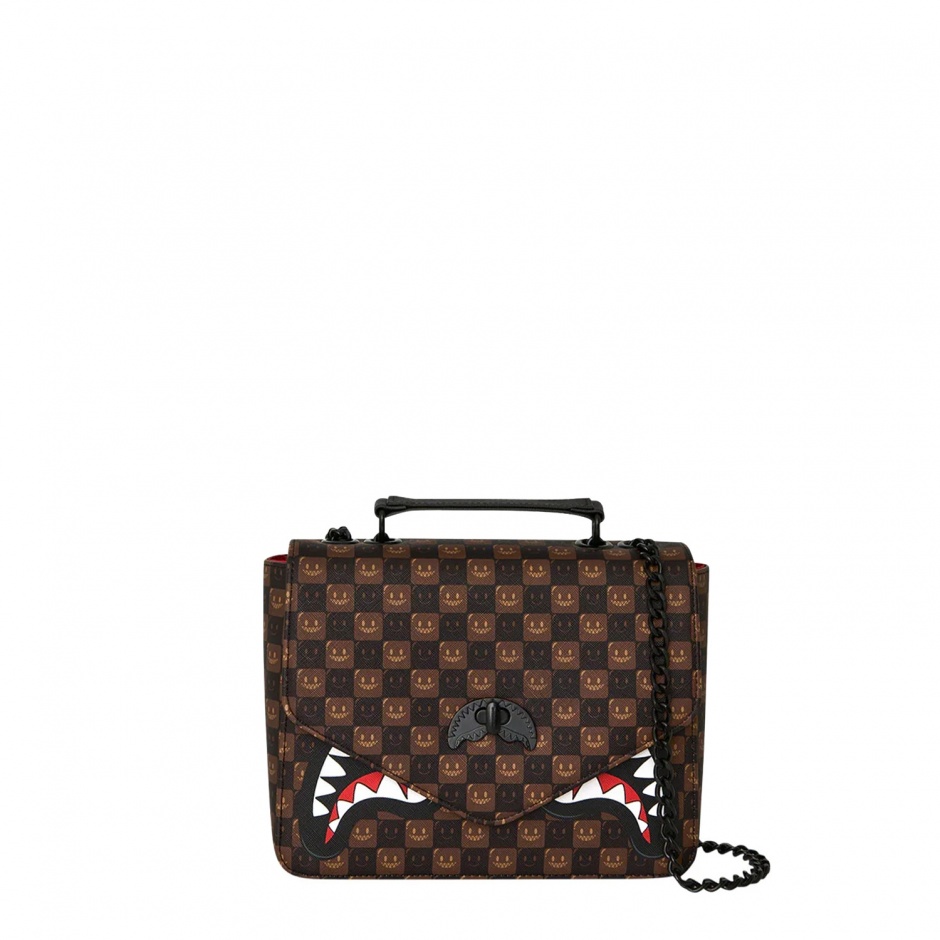 SPRAYGROUND Geantă SHARKS IN PARIS WTF BUBBLE BROWN - vezi 1 - Pepina.ro SPRAYGROUND Geantă SHARKS IN PARIS WTF BUBBLE BROWN - vezi 1