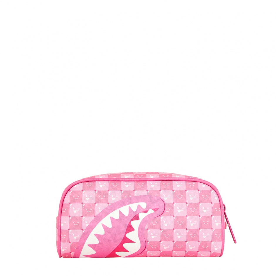 SPRAYGROUND Penar PINK NEW CHECK FACES - vezi 1 - Pepina.ro SPRAYGROUND Penar PINK NEW CHECK FACES - vezi 1