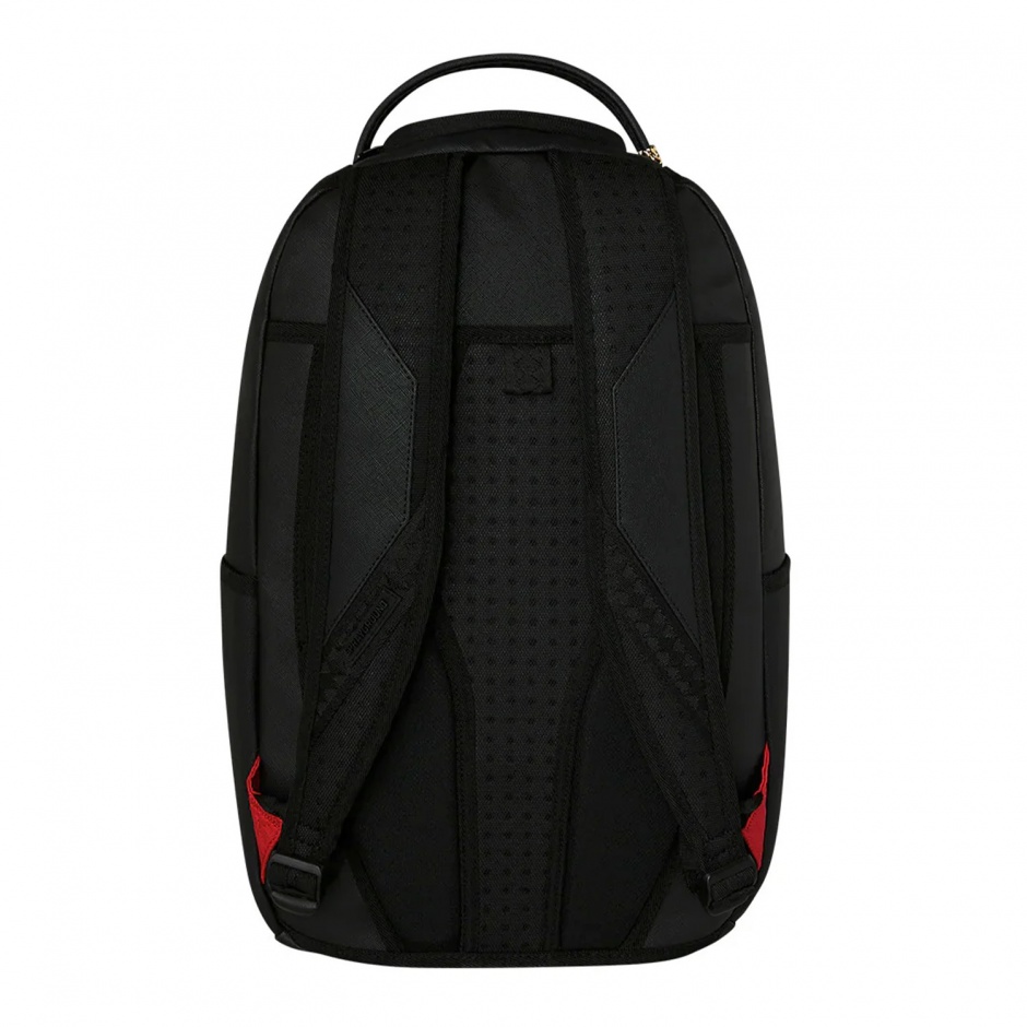 SPRAYGROUND Rucsac BLACKED OUT EMBOSSED GOLD TOOTH - vezi 3 - Pepina.ro SPRAYGROUND Rucsac BLACKED OUT EMBOSSED GOLD TOOTH - vezi 3