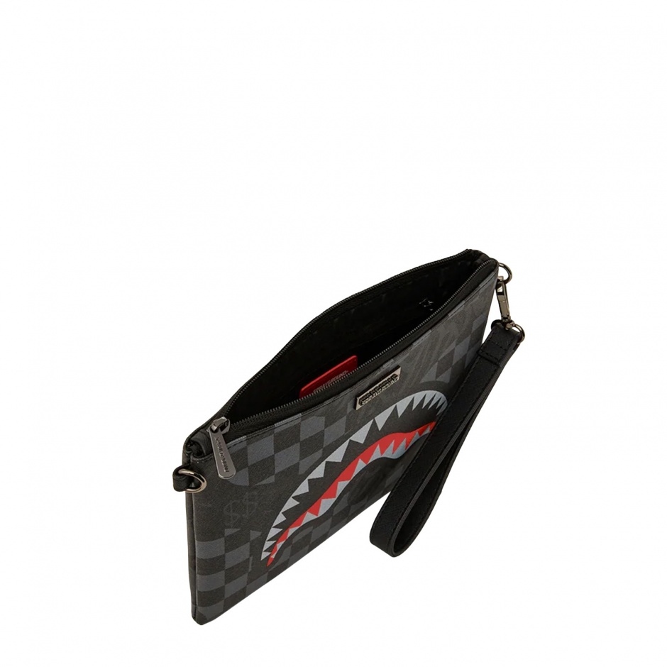 SPRAYGROUND Borsetă 4AM RED SHARK - vezi 4 - Pepina.ro SPRAYGROUND Borsetă 4AM RED SHARK - vezi 4