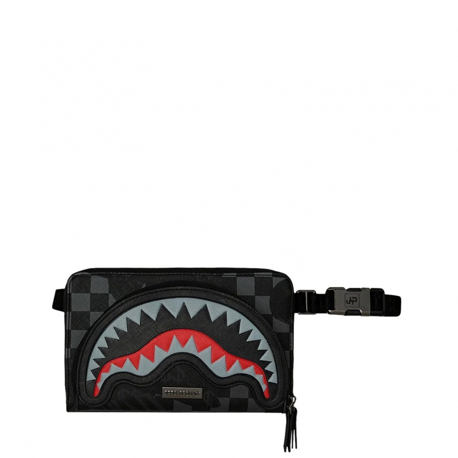 SPRAYGROUND Borsetă 4AM RED SHARK - vezi 1 - Pepina.ro SPRAYGROUND Borsetă 4AM RED SHARK - vezi 1
