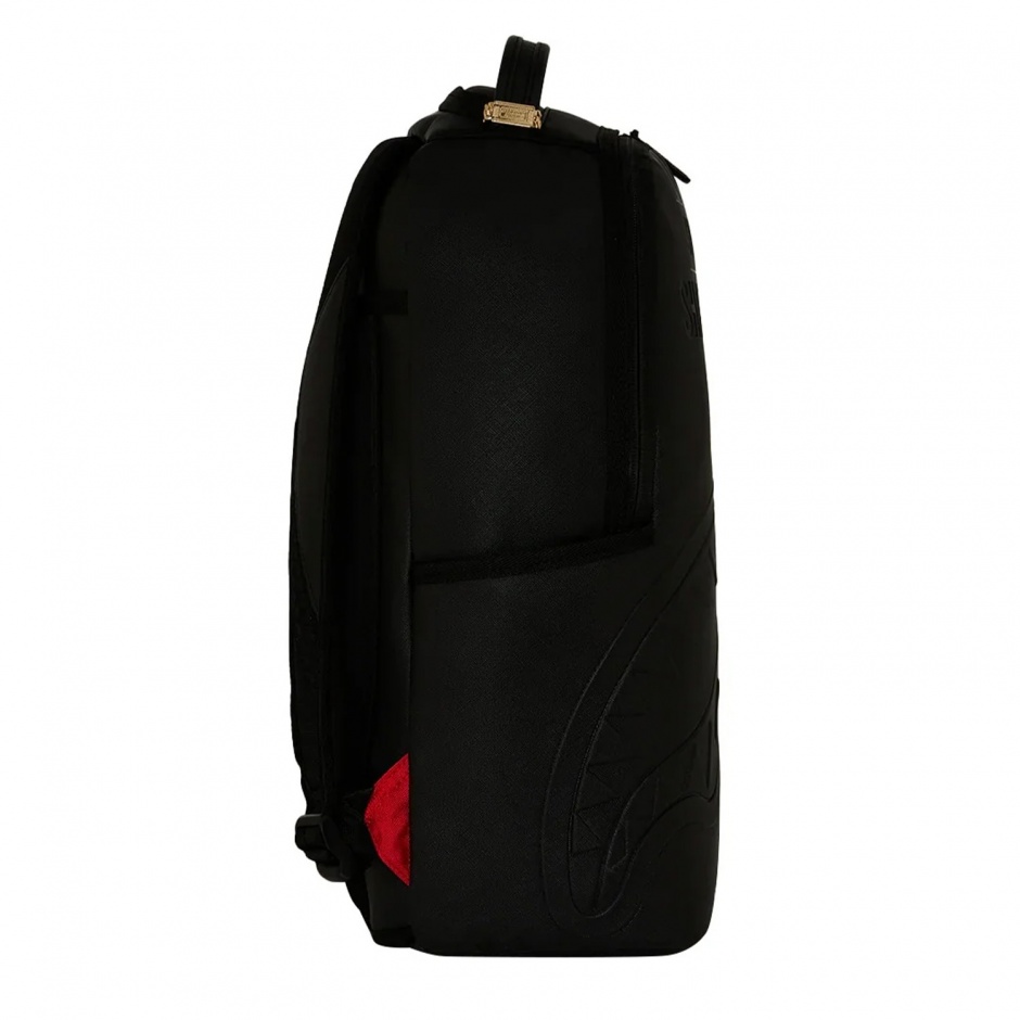 SPRAYGROUND Rucsac SHARK CENTRAL EMBOSSED BLACK NYLON - vezi 2 - Pepina.ro SPRAYGROUND Rucsac SHARK CENTRAL EMBOSSED BLACK NYLON - vezi 2