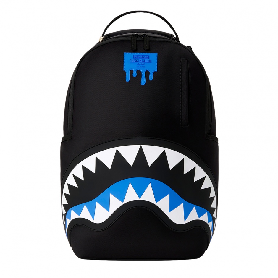 SPRAYGROUND Rucsac SHARK CENTRAL LIGHT BLUE - vezi 1 - Pepina.ro SPRAYGROUND Rucsac SHARK CENTRAL LIGHT BLUE - vezi 1