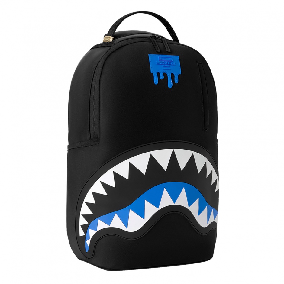 SPRAYGROUND Rucsac SHARK CENTRAL LIGHT BLUE - vezi 2 - Pepina.ro SPRAYGROUND Rucsac SHARK CENTRAL LIGHT BLUE - vezi 2