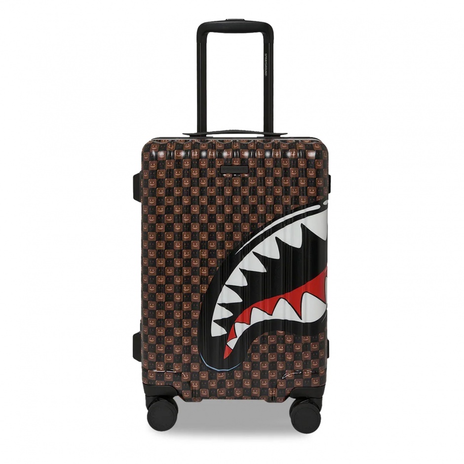 SPRAYGROUND Troller mic SHARKS IN PARIS WTF BUBBLE BROWN CHECK - vezi 1 - Pepina.ro SPRAYGROUND Troller mic SHARKS IN PARIS WTF BUBBLE BROWN CHECK - vezi 1