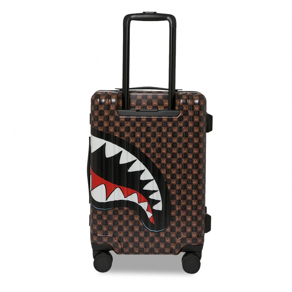 SPRAYGROUND Troller mic SHARKS IN PARIS WTF BUBBLE BROWN CHECK - vezi 3 - Pepina.ro SPRAYGROUND Troller mic SHARKS IN PARIS WTF BUBBLE BROWN CHECK - vezi 3
