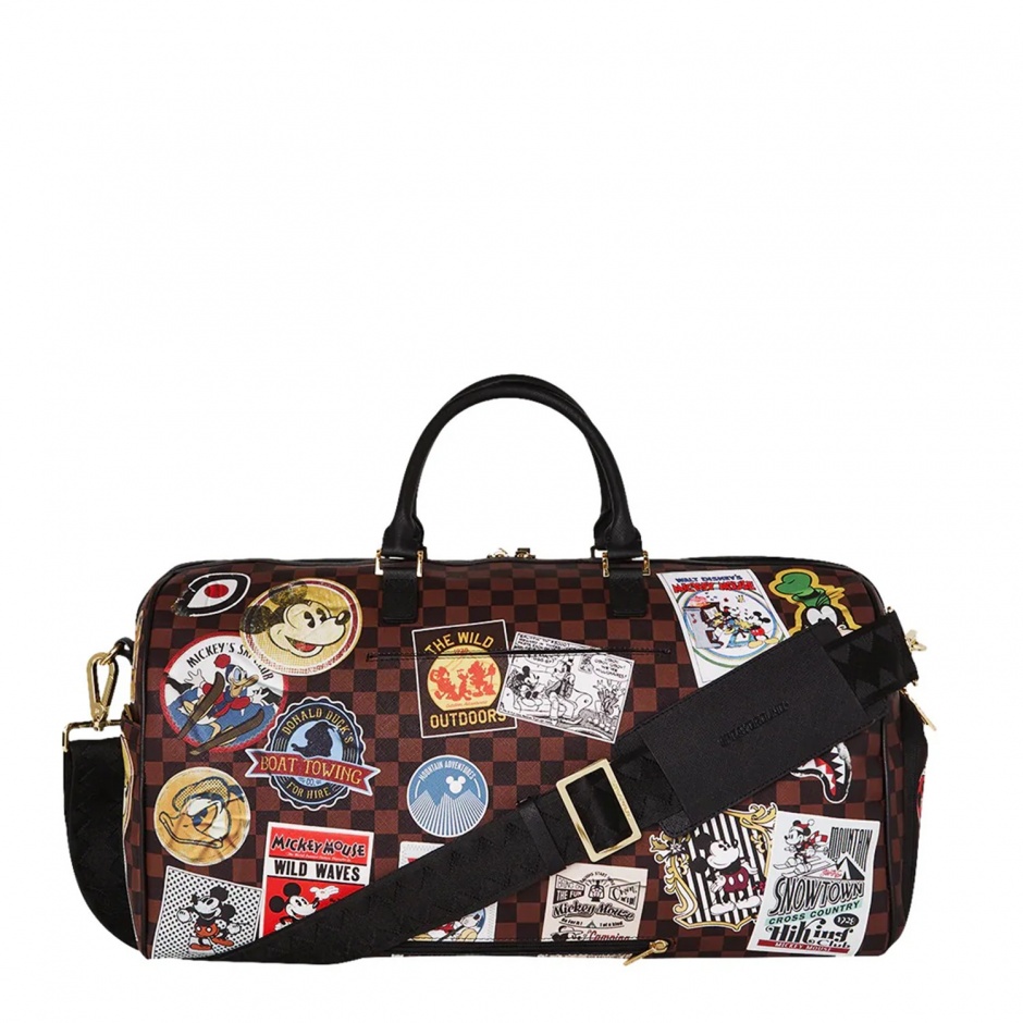 SPRAYGROUND Geantă de voiaj Mickey Mouse Global Mogul - vezi 3