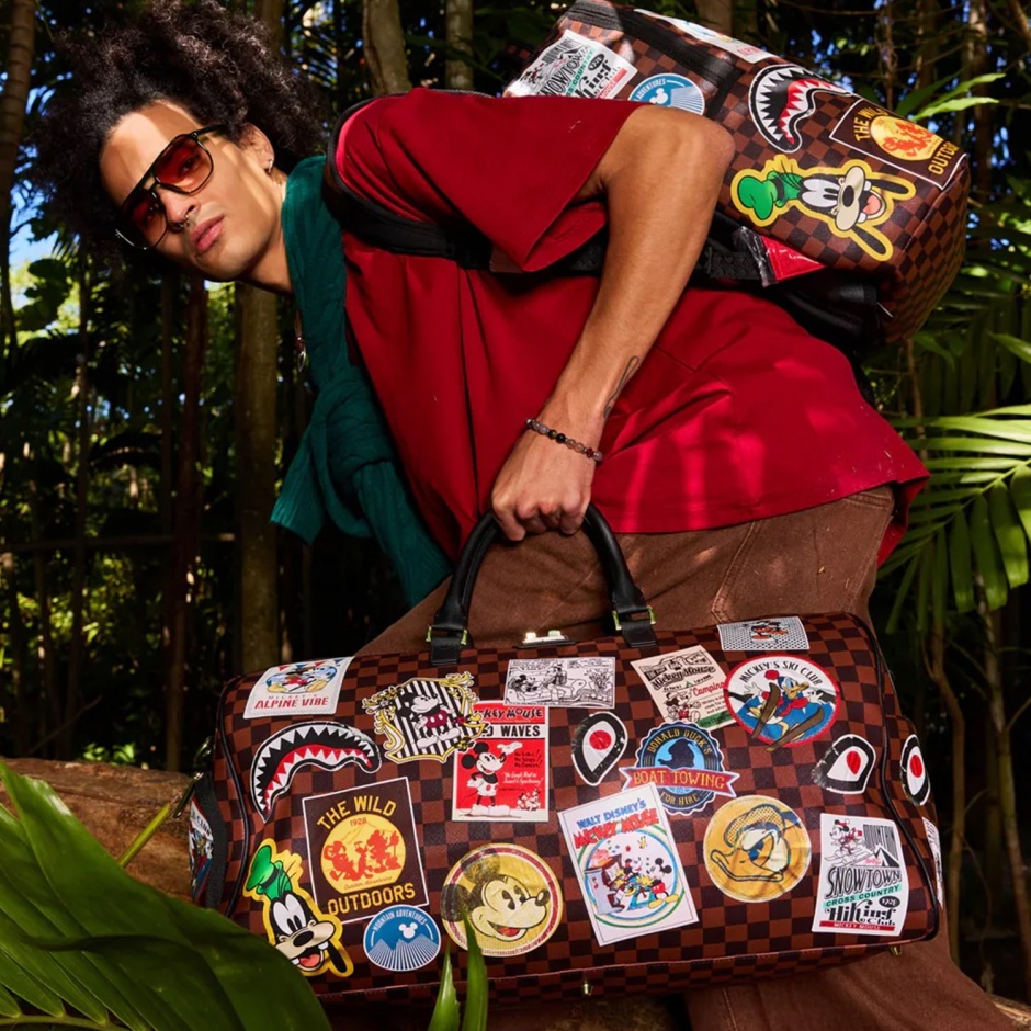SPRAYGROUND Geantă de voiaj Mickey Mouse Global Mogul - vezi 4
