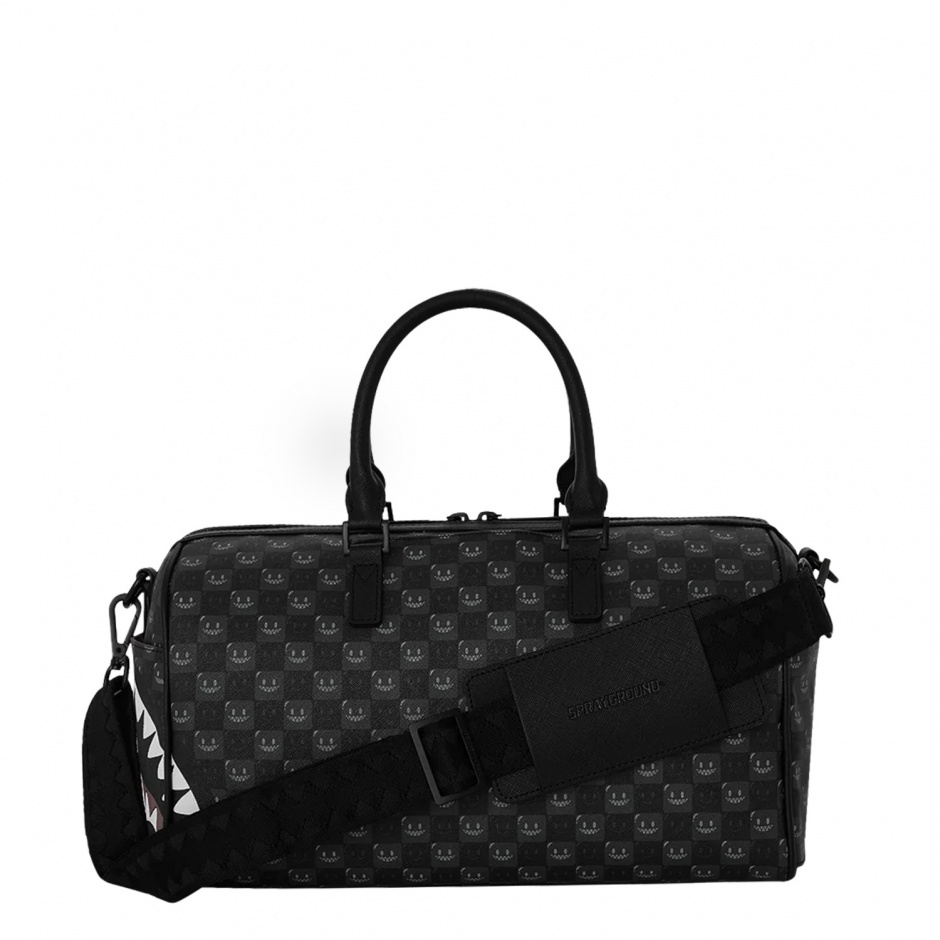 SPRAYGROUND Sac de voiaj SHARKS IN PARIS WTF BUBBLY BLACK CHECK MINI - vezi 3 - Pepina.ro SPRAYGROUND Sac de voiaj SHARKS IN PARIS WTF BUBBLY BLACK CHECK MINI - vezi 3